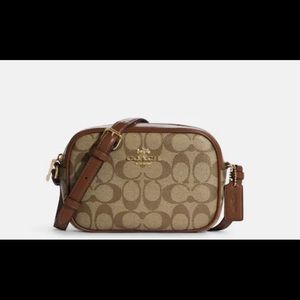 Coach Mini Jamie Camera Bag In Signature Canvas